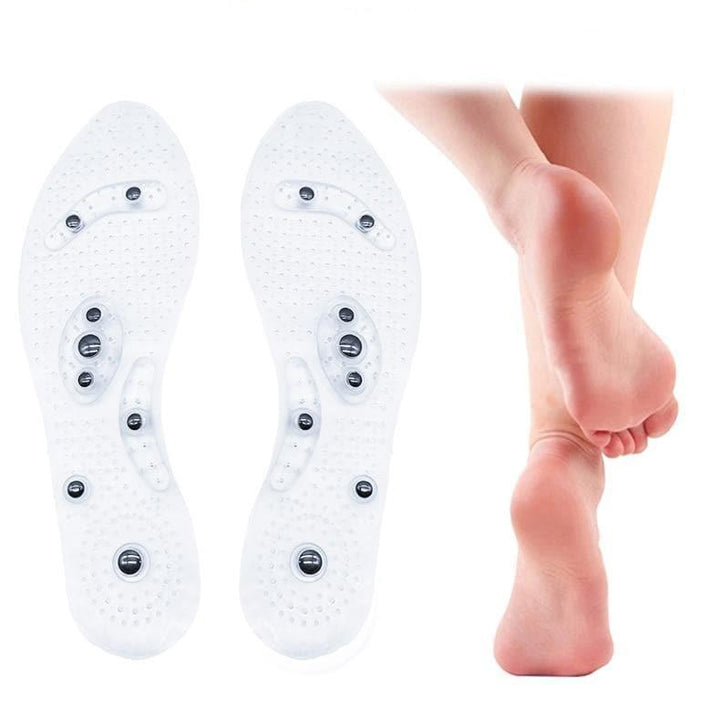 Pair of Magnetic Therapy Insoles (MagniStep) designed for weight loss support and daily energy boost.