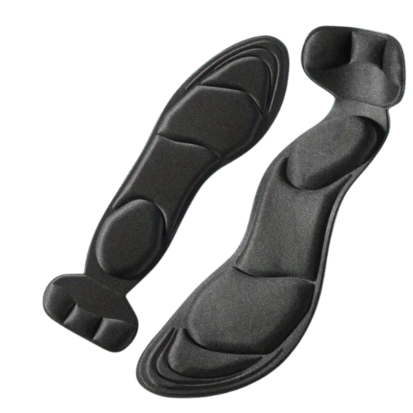 Step into cloud-like comfort with unisex memory foam heel inserts for pain relief & foot care.