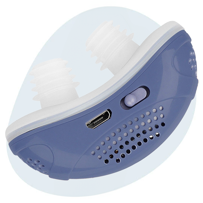Unisex micro CPAP machine for sleep apnea & snoring relief. Portable, hoseless design for comfortable sleep.