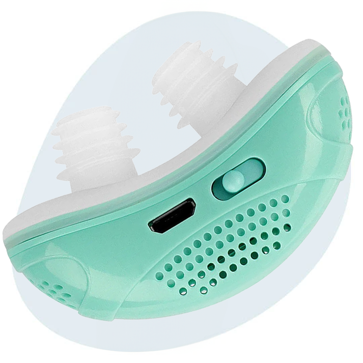 Travel-friendly micro CPAP device. Rechargeable, hoseless & silent relief from sleep apnea & snoring. Enhance sleep.