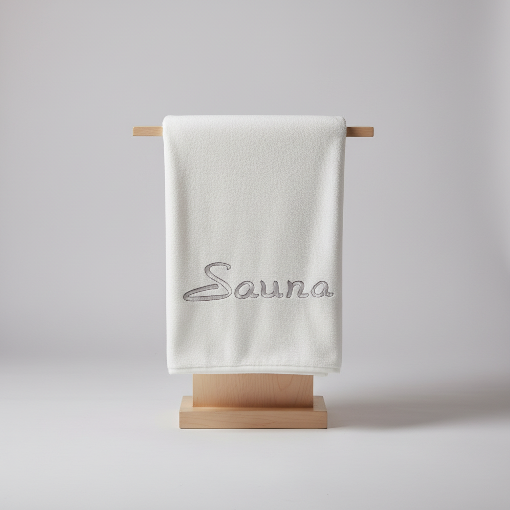 Compact quick-dry microfiber bath towel in pink, perfect for travel or daily use