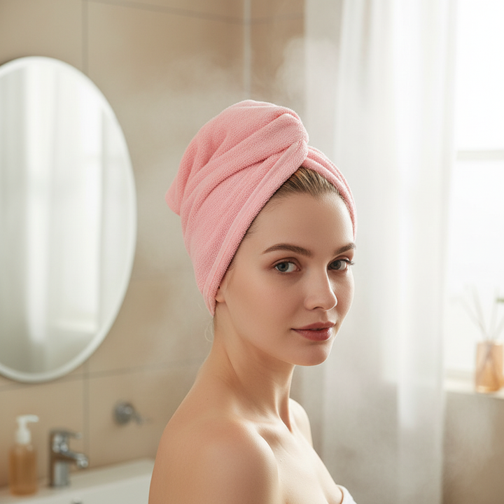 Unisex Microfiber Hair Drying Towel