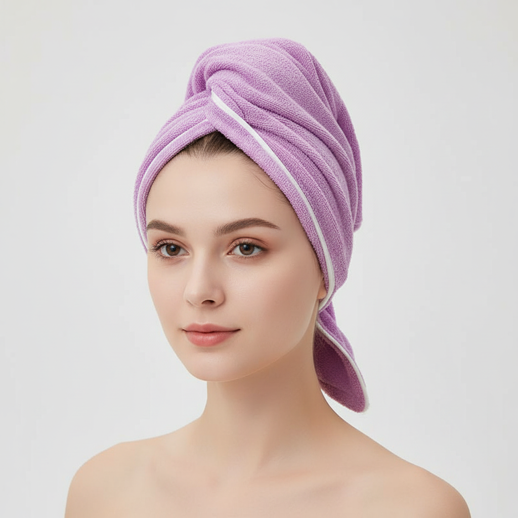 Unisex Microfiber Hair Drying Towel