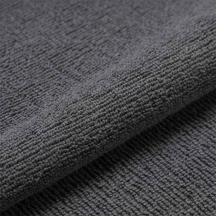 Stack of colorful microfiber kitchen cloths, perfect for eco-friendly and absorbent cleaning