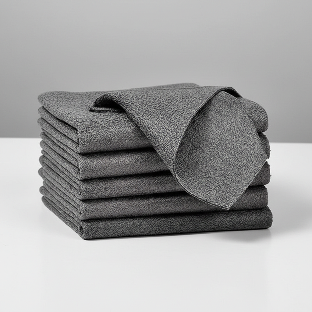 Microfiber kitchen towel, durable & reusable for effective cleaning and kitchen care