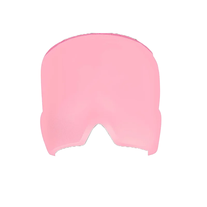 MigraCalm™ migraine relief mask for hot & cold therapy, promoting wellness.