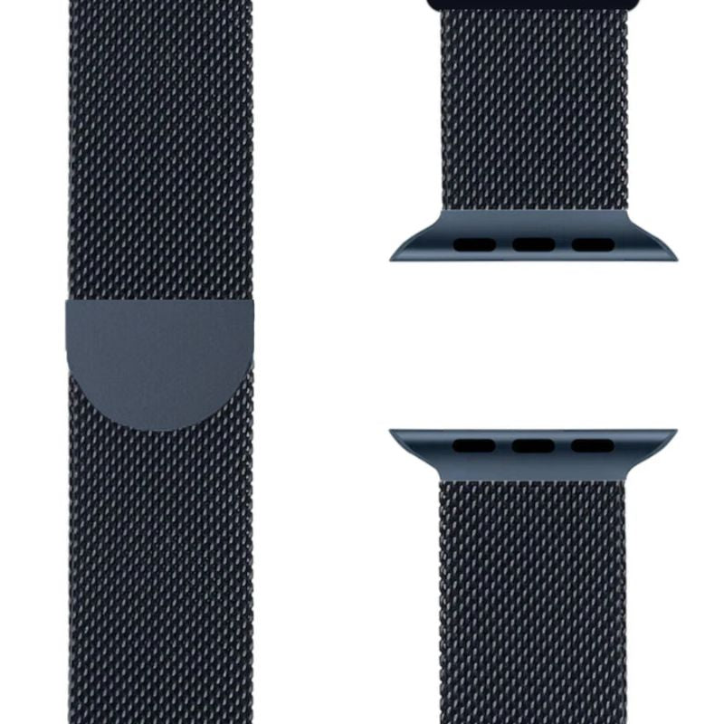 Unisex Milanese Loop wristband, stainless steel, magnetic closure, stylish & comfortable watch strap.