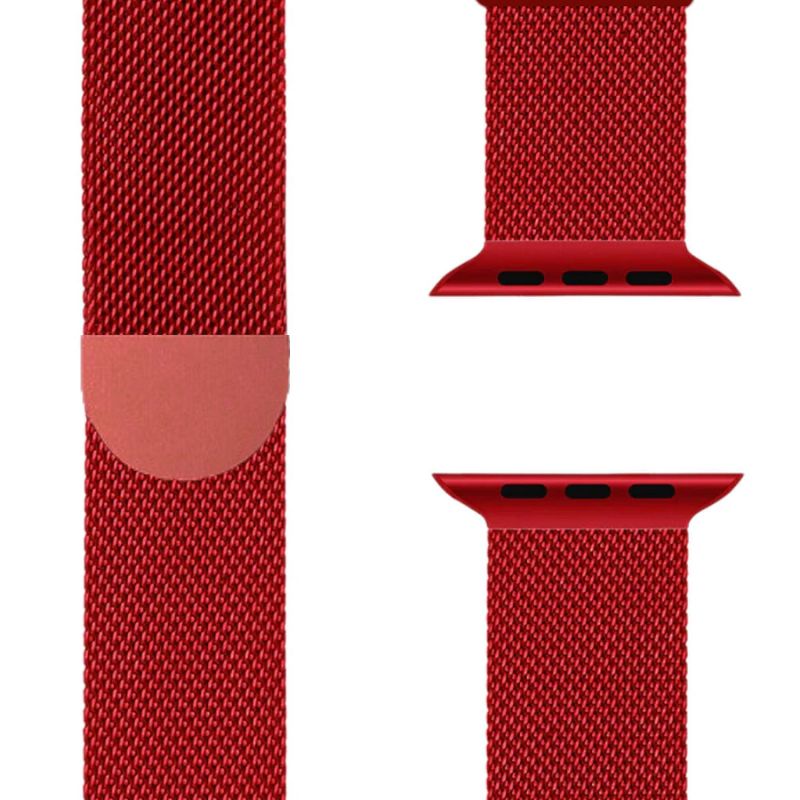 Smartwatch accessory: Milanese Loop wristband, stainless steel, comfort, durable, magnetic closure.