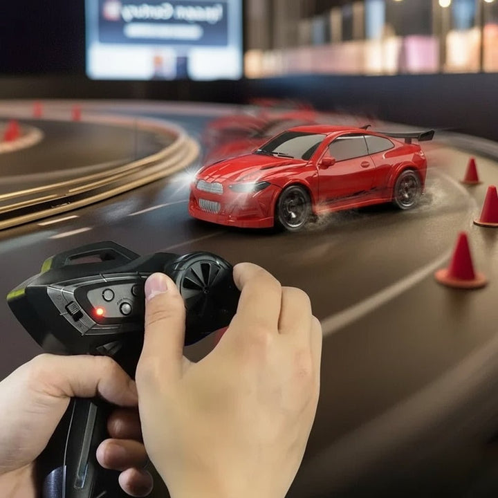Rechargeable 4x4 mini remote control car, excellent for both competitive racing and cool drift moves.