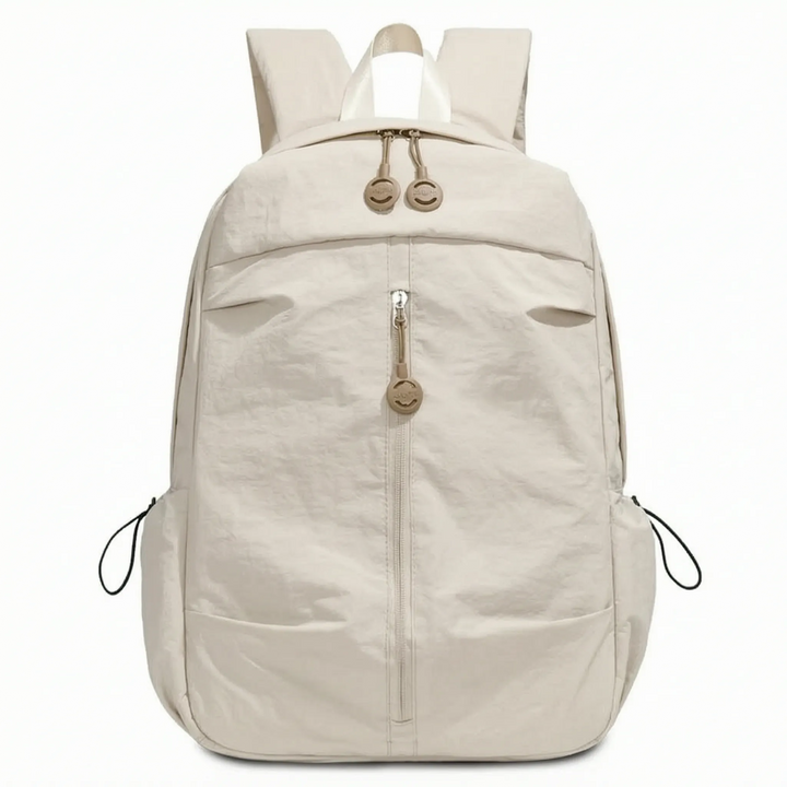 Durable nylon minimalist backpack, lightweight & versatile for both daily errands and outdoor adventures, unisex design.