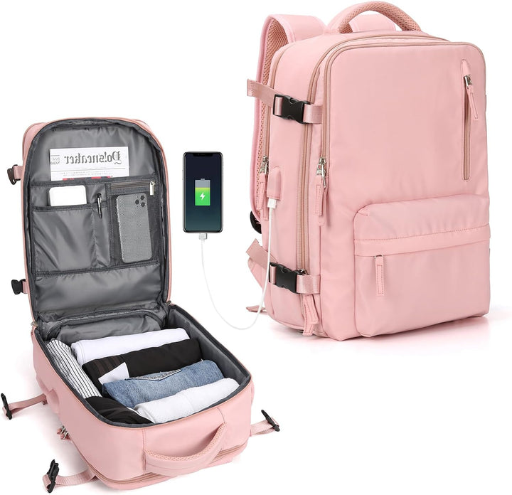 Stylish laptop shoulder bag, multi-compartment, unisex design, durable.