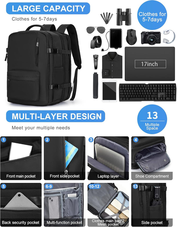 Multi-purpose laptop and document bag, with organizational features and durable build