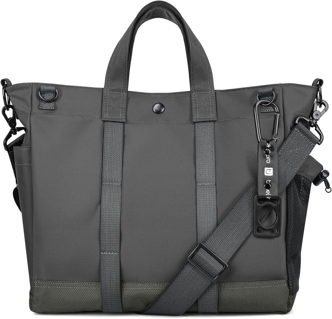 Unisex Multi-Compartment Laptop Tote Bag for 15.6-inch laptops. Ideal for work & travel.
