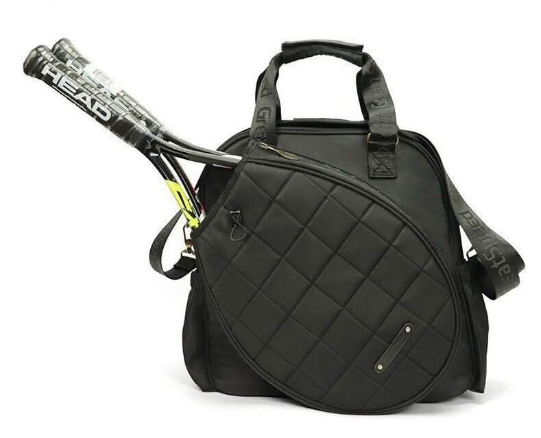Stylish unisex tennis & padel racket bag. Spacious multi-compartment travel bag for all your sports gear.