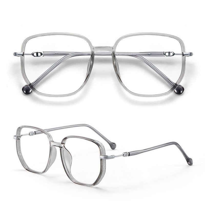 Clear vision with unisex multifocal reading glasses, anti-blue light and presbyopia vision aid.