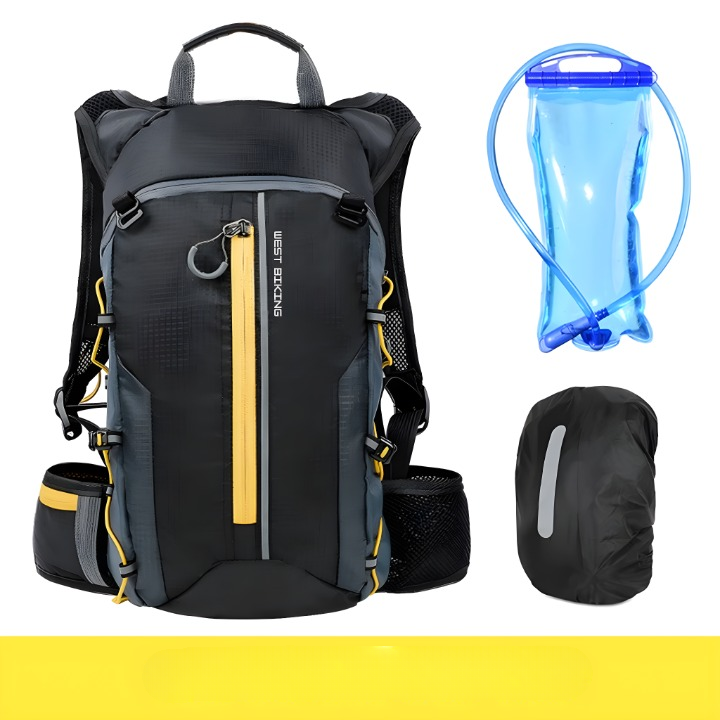 Versatile travel hydration backpack, ideal for explorers needing lightweight, functional gear.