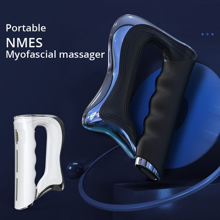 Portable myofascial release device for unisex deep muscle therapy, pain & stress relief. Fitness recovery tool.