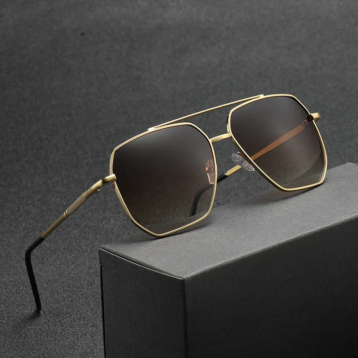 Unisex Mystic Edge aviator sunglasses, modern fashion eyewear accessory with UV protection.
