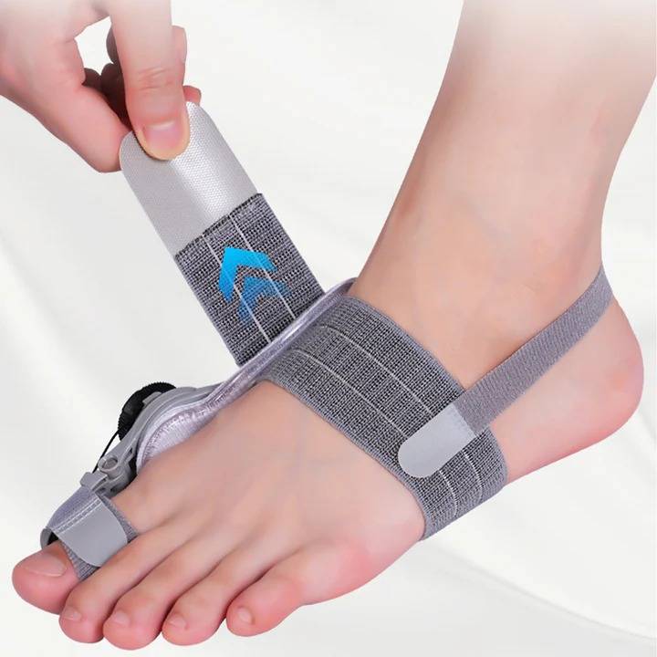 Orthopedic bunion corrector toe spacer, non-surgical solution for bunion discomfort & realignment.