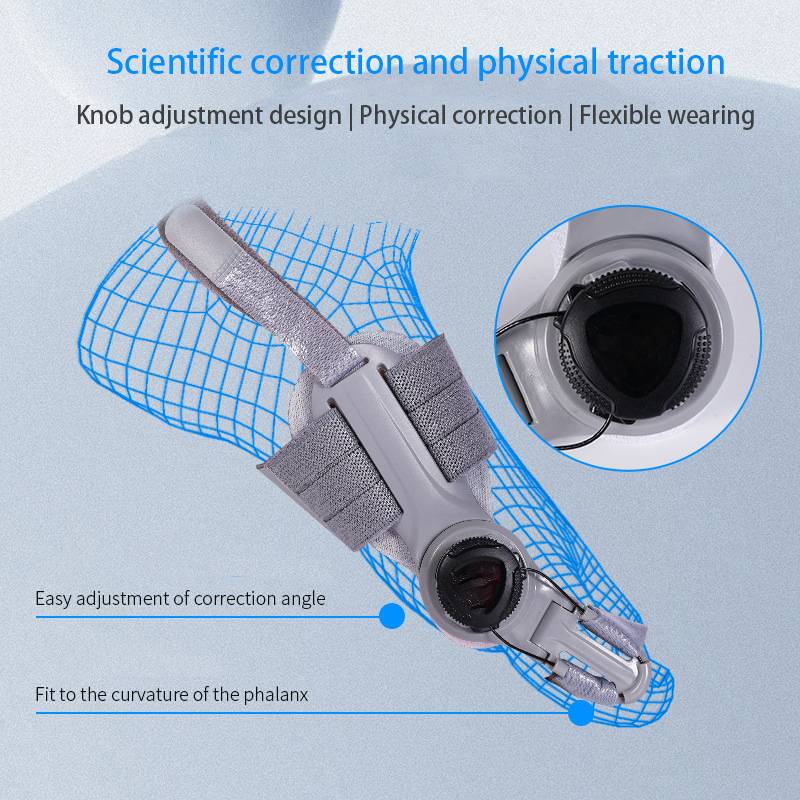 Ergonomic bunion corrector for men & women, offering foot care & toe realignment.