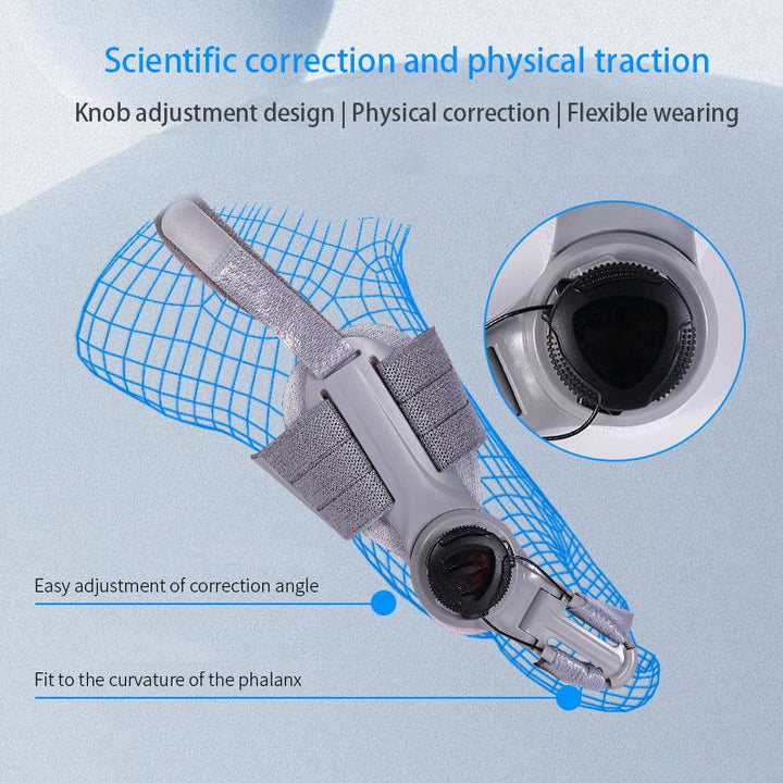 Ergonomic bunion corrector for men & women, offering foot care & toe realignment.
