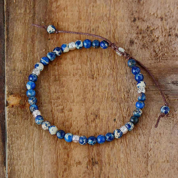 Nyima jasper healing energy bracelet, natural stone, suitable for everyday wear