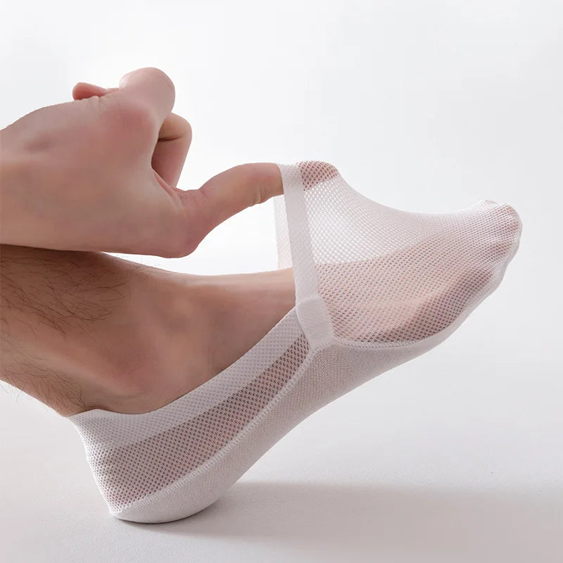 Unisex no-show anti-slip socks, perfect for sneakers & loafers. Invisible comfort low cut design.