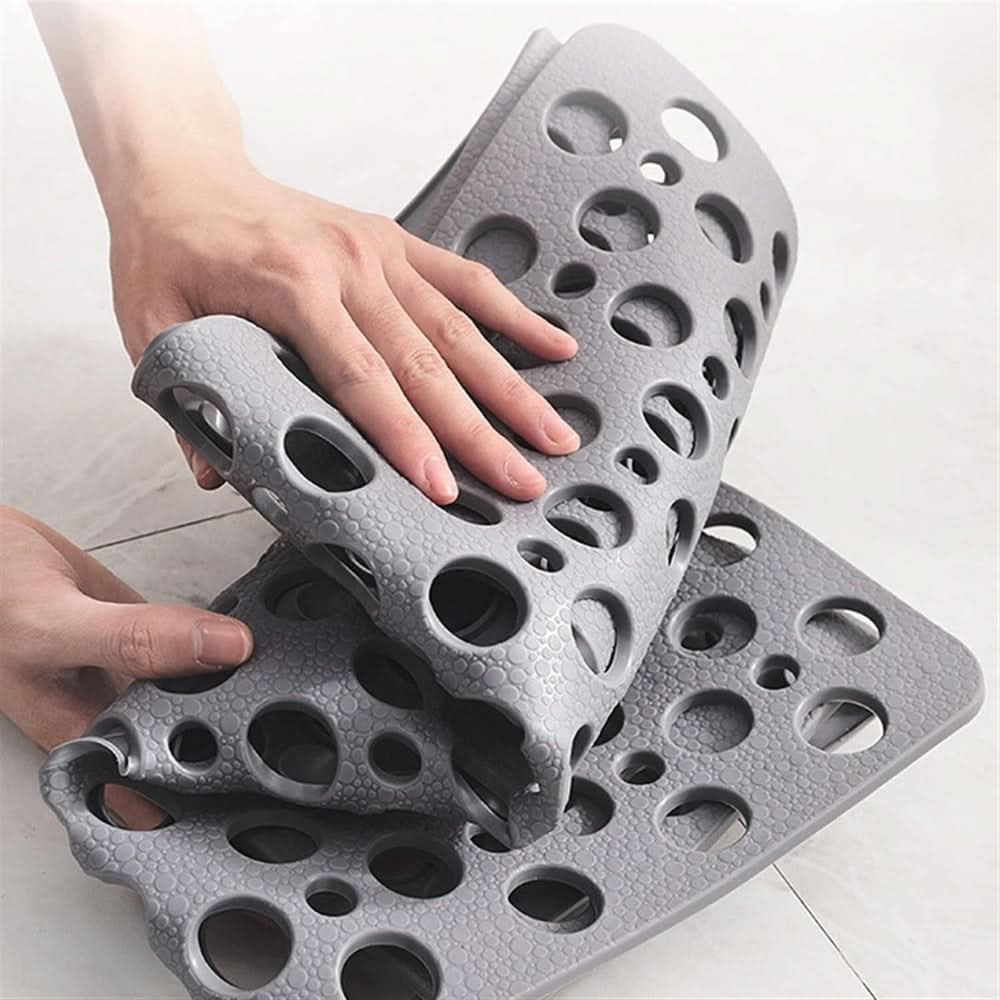 Premium non-slip shower mat, quick-drying, for ultimate bathroom safety & hygiene.
