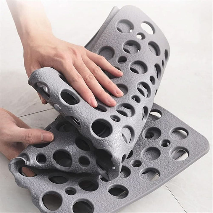 Premium non-slip shower mat, quick-drying, for ultimate bathroom safety & hygiene.