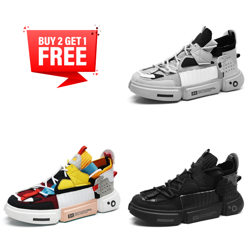 Bold NOVA running shoes for unisex wear, offering cushioned comfort & a modern athletic look.