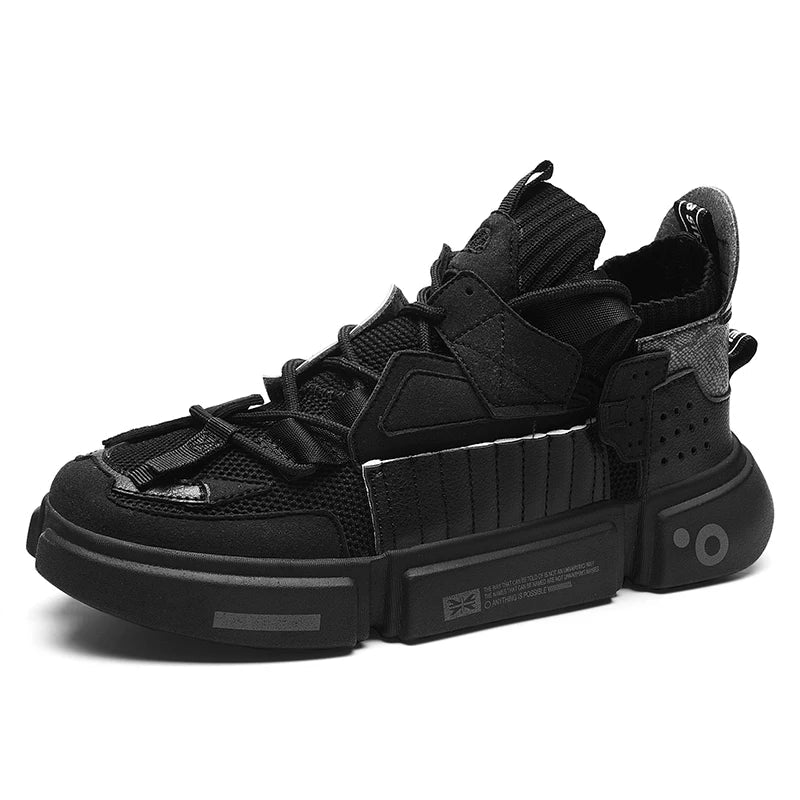 Side profile of NOVA athletic footwear, highlighting shock absorption & stylish comfort.