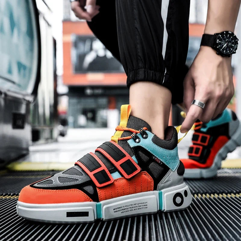 Unisex Novar street style sneakers, perfect modern footwear for urban fashion & daily wear comfort.
