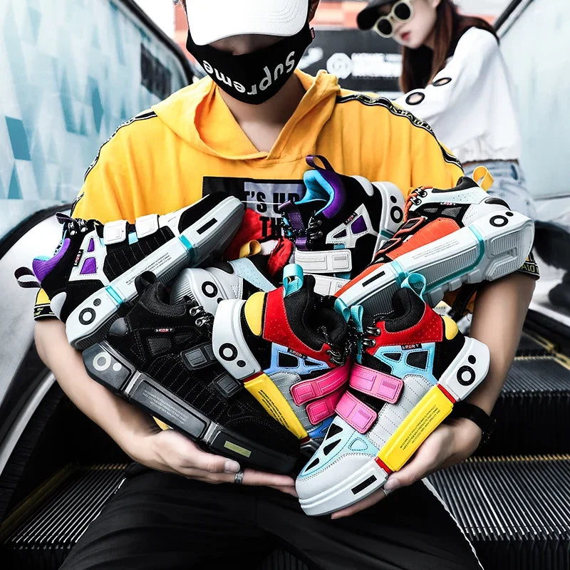 Novar unisex athletic shoes, blending performance with modern street style for daily comfort & fashion.