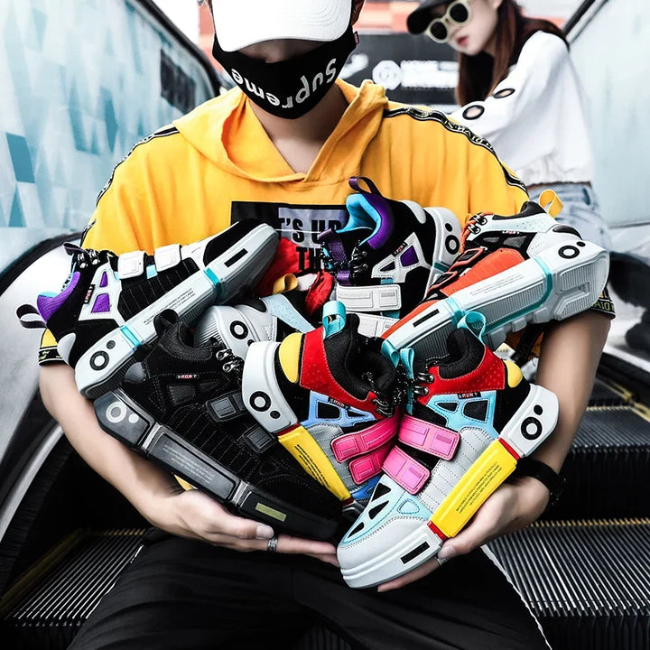 Novar unisex athletic shoes, blending performance with modern street style for daily comfort & fashion.
