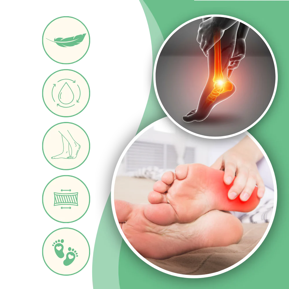 Soft, breathable unisex open-toe compression socks for neuropathy pain relief, offering arch support & comfort.