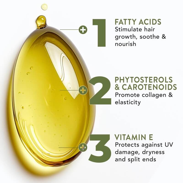 Revitalizing Organic Batana Oil for hair growth & repair. Natural anti-hair loss scalp treatment for healthy hair.