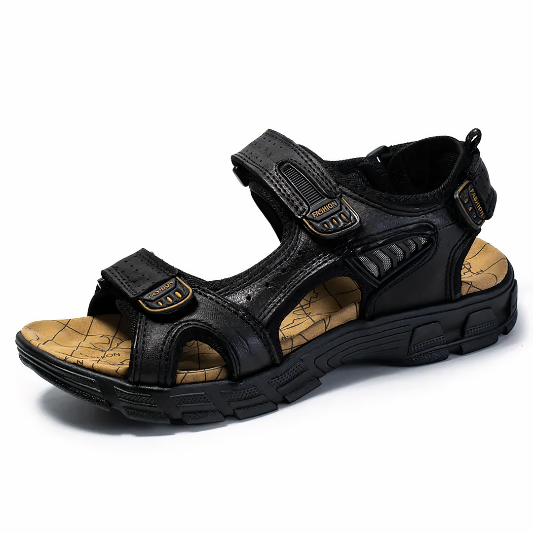 Unisex orthopedic arch support sandals for all-day comfort with adjustable straps. Perfect for foot pain relief.