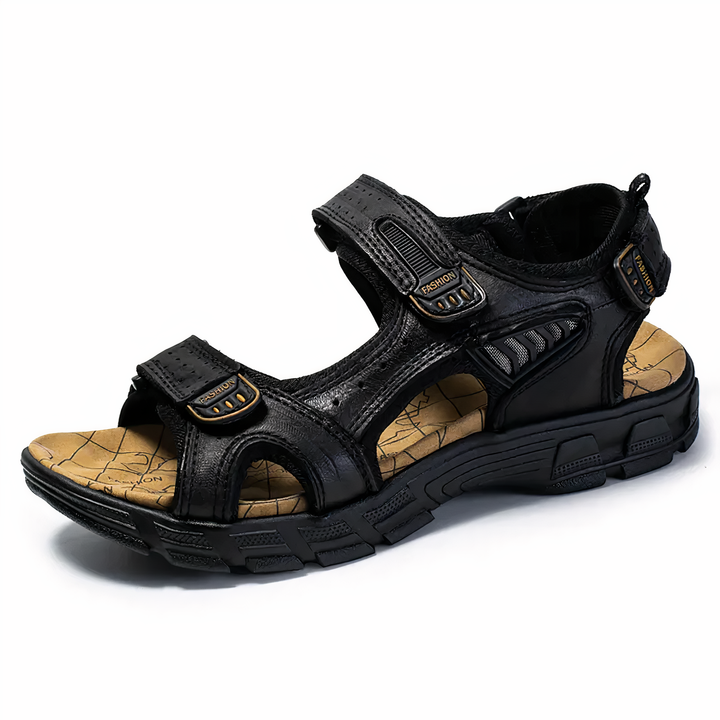 Unisex orthopedic arch support sandals for all-day comfort with adjustable straps. Perfect for foot pain relief.