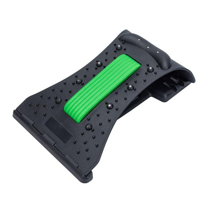 Unisex orthopedic back & neck stretcher for effective pain relief & spinal support. RelaxPosture muscle relaxation device.