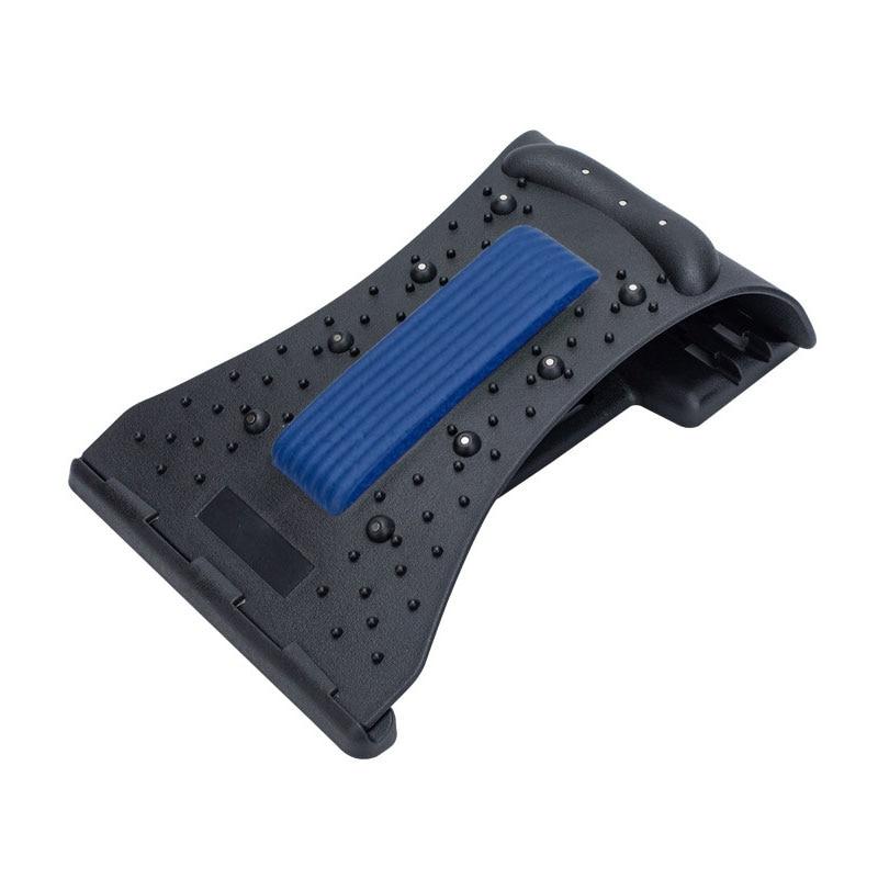 Adjustable back & neck stretcher for posture correction & pain relief. Acupressure points for muscle relaxation & comfort.