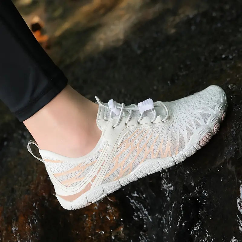 Wide toe box barefoot shoes, unisex, designed for natural foot health, comfort, and active wellness.