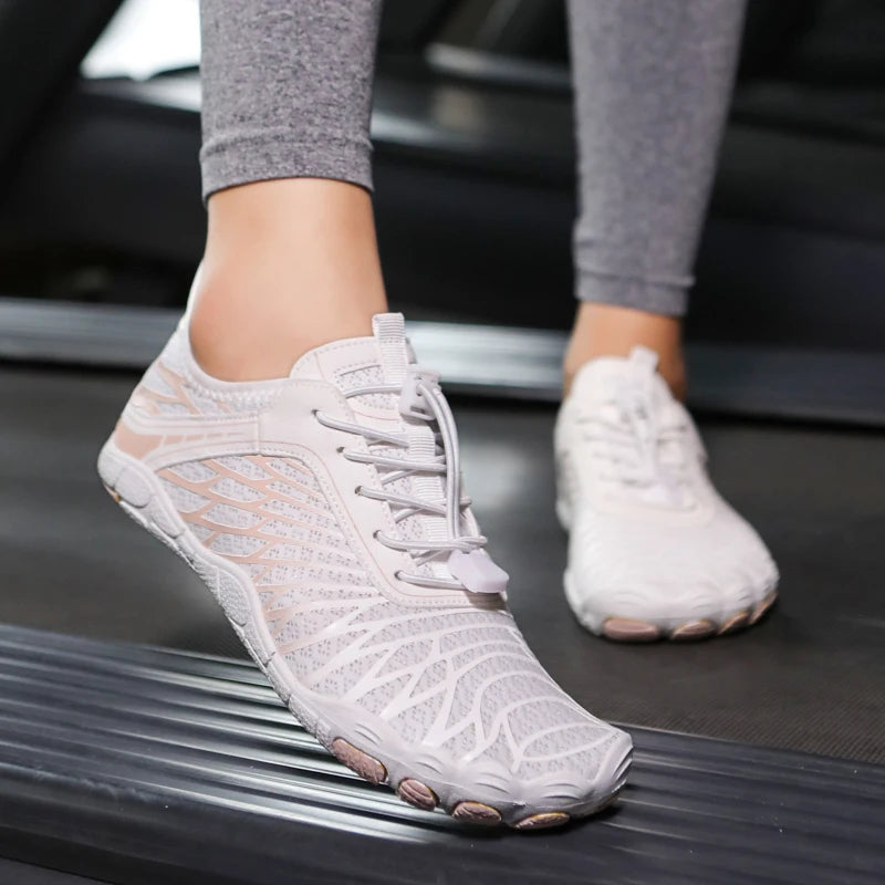 Orthopedic barefoot shoes, unisex, offering pain relief and support for natural walking and foot health.