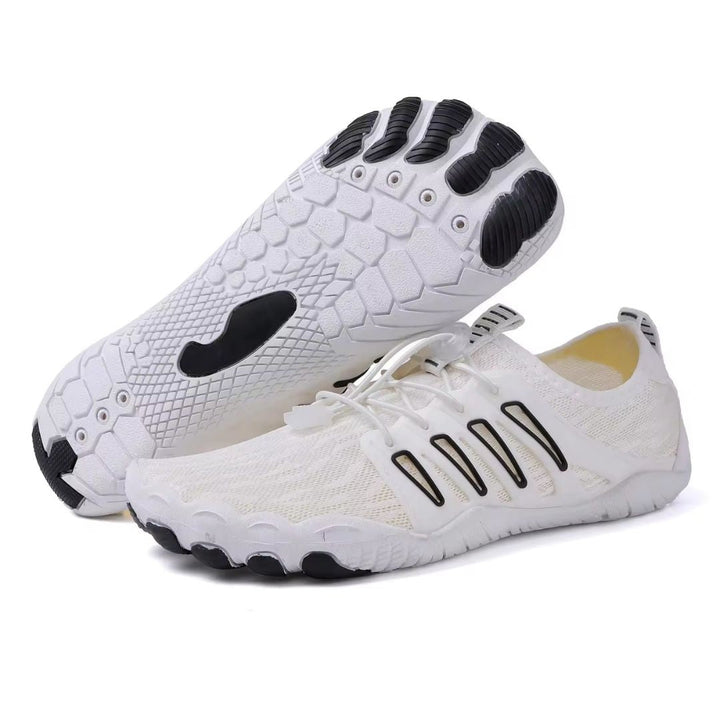 Breathable unisex orthopedic shoes, ideal for active wear & walking, supporting natural foot health.