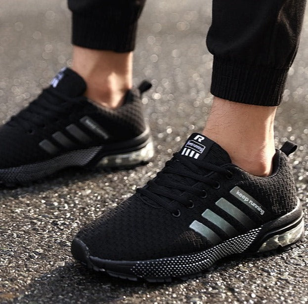 Lightweight slip-on unisex sneakers with air cushioning, ideal for orthopedic comfort & walking.