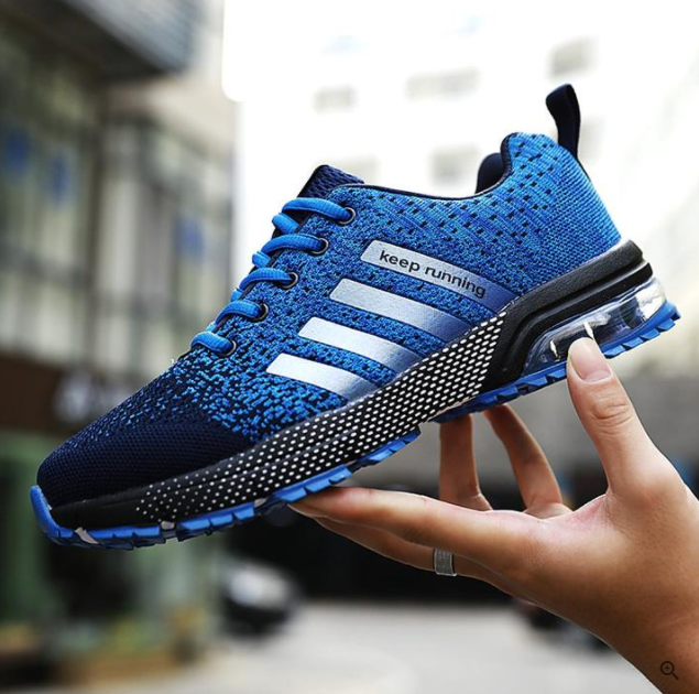 Lightweight unisex orthopedic sneakers, perfect for walking & pain relief, featuring air cushion.