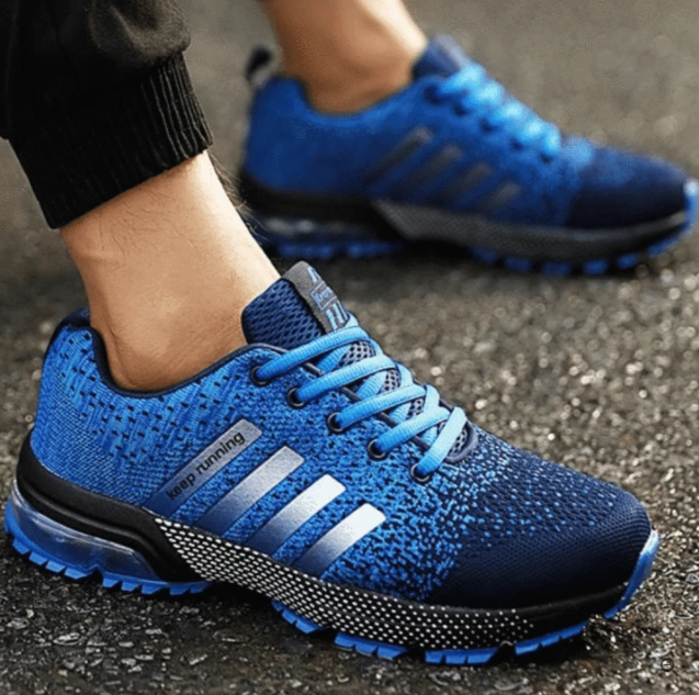 Unisex activewear sneakers, providing pain relief & comfort with air cushioning and orthopedic design.