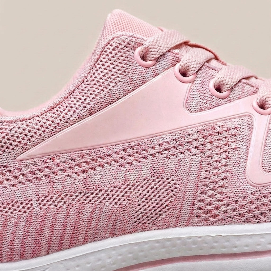Side view of Perry unisex orthopedic sneakers showing breathable mesh and comfort design
