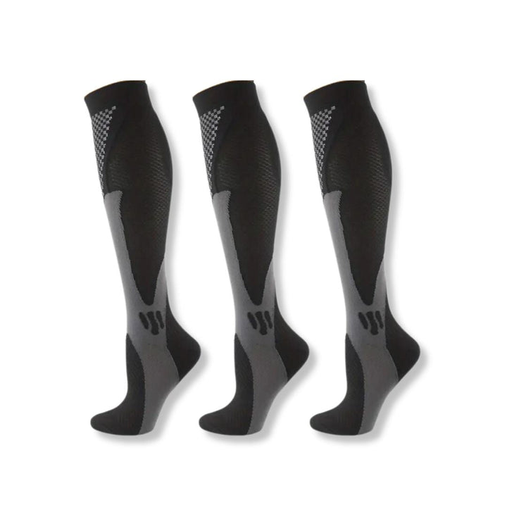 Unisex orthopedic compression stockings for leg pain, swelling relief & improved blood circulation.