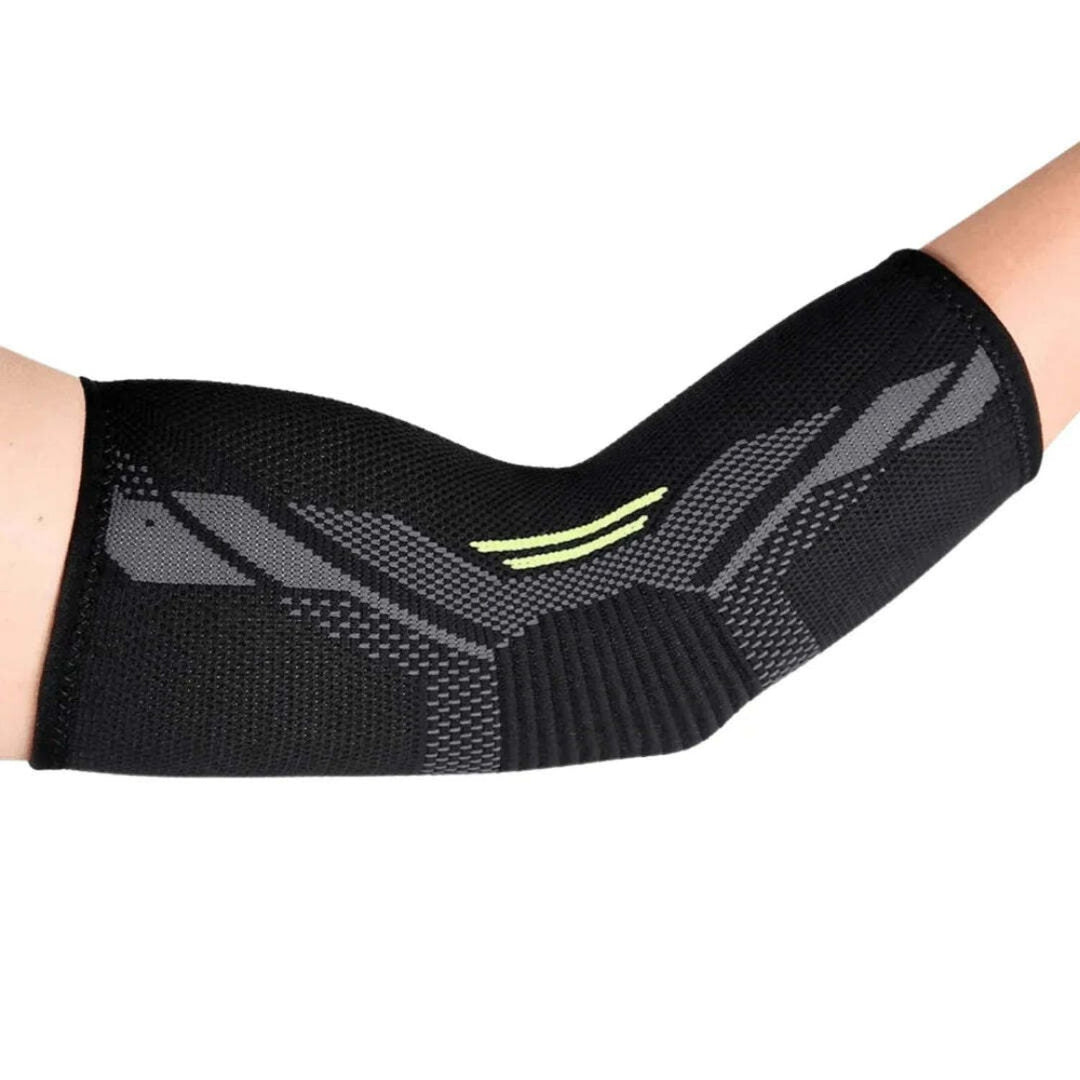Effective elbow pain relief brace providing firm compression and joint stability.
