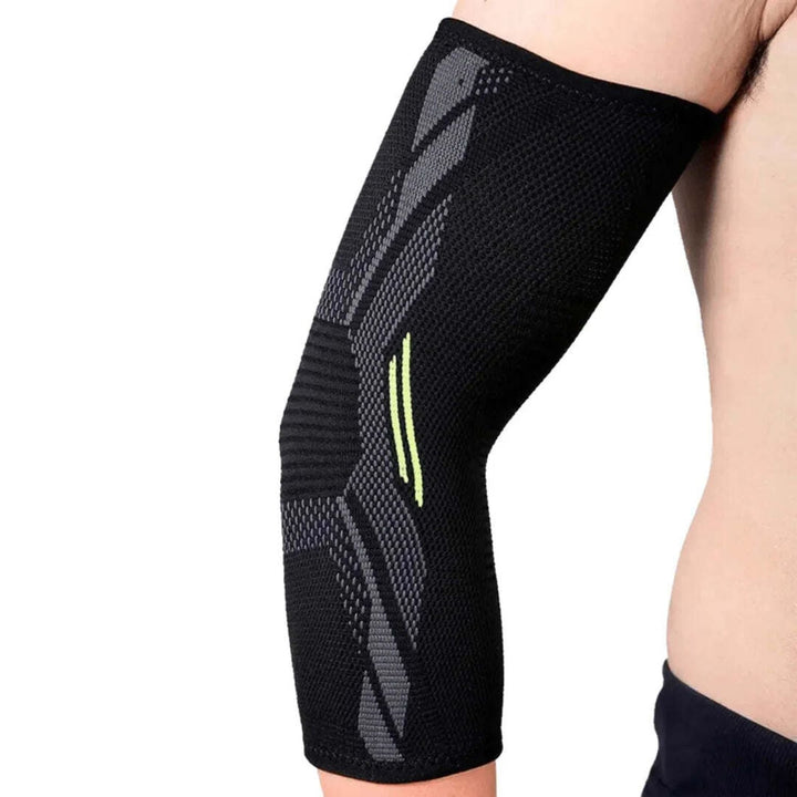 FlexiSupport orthopedic elbow brace for unisex arm support, targeting tendonitis & recovery.